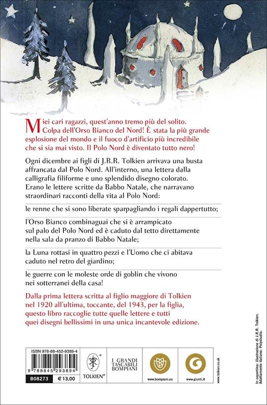 Lettere da Babbo Natale - John R. R. Tolkien - Libro - Bompiani - Tascabili  | IBS