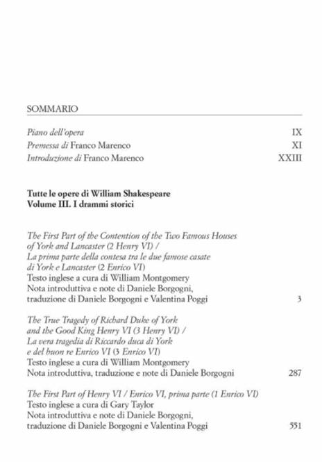 Tutte le opere. Testo inglese a fronte. Vol. 3: I drammi storici - William  Shakespeare - Libro - Bompiani - Classici della letteratura europea