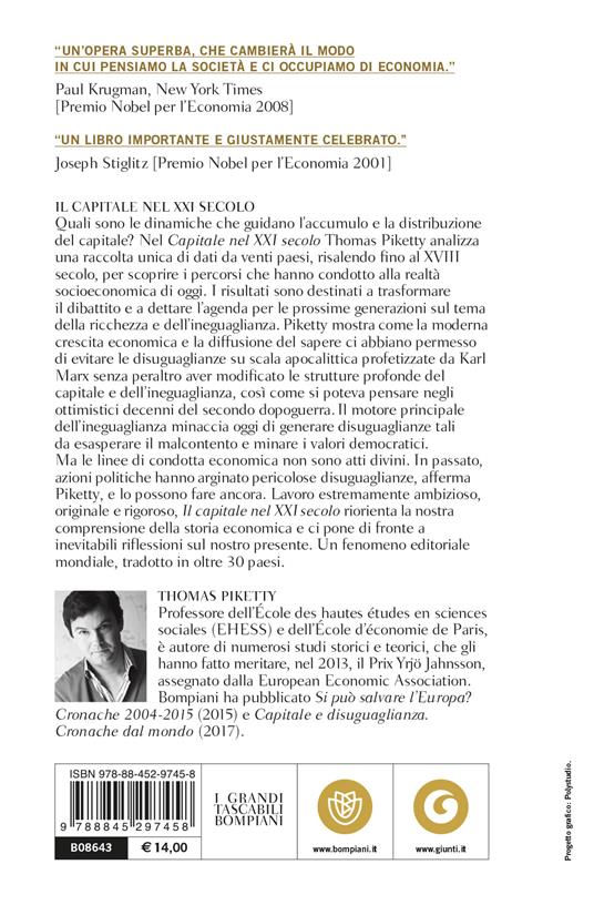 Il capitale nel XXI secolo - Thomas Piketty - 2