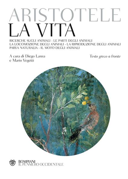 La vita. Testo greco a fronte - Aristotele - copertina