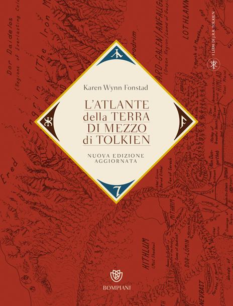 L' Atlante della Terra di Mezzo di Tolkien. Nuova ediz. - Karen Wynn Fonstad - copertina