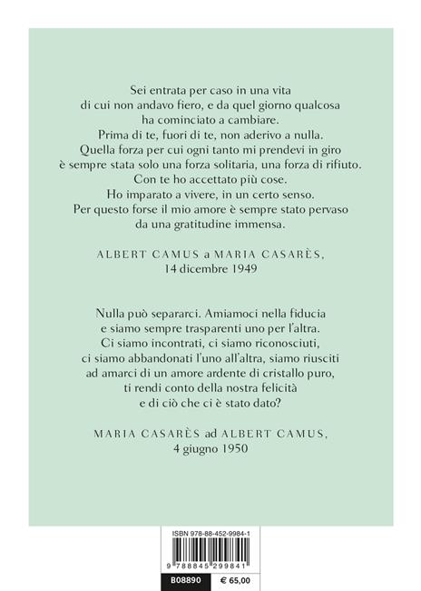 Saremo leggeri. Corrispondenza (1944-1959) - Albert Camus - 2