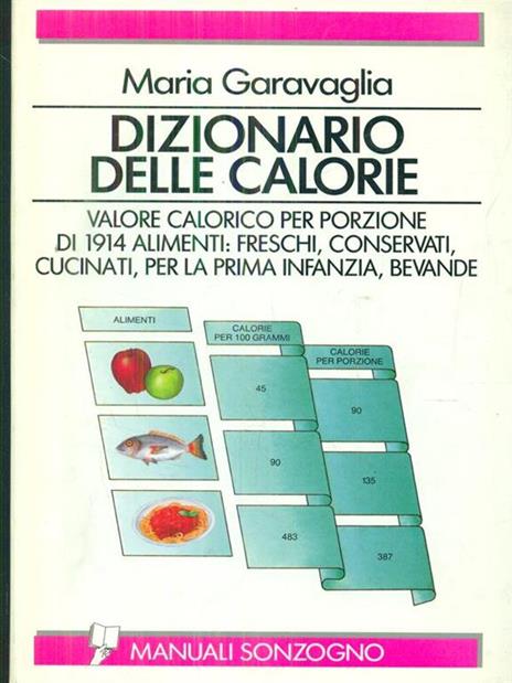 Dizionario delle calorie - Maria Garavaglia - 2