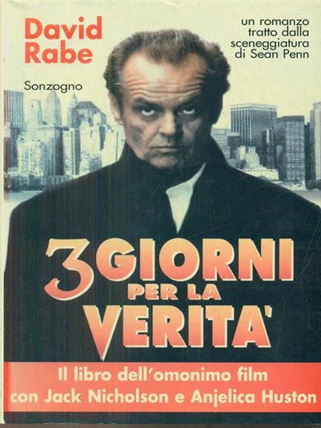 Tre giorni per la verità - David Rabe - copertina