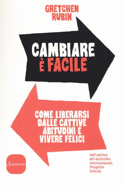 Cambiare è facile. Come liberarsi dalle cattive abitudini e vivere felici - Gretchen Rubin - copertina