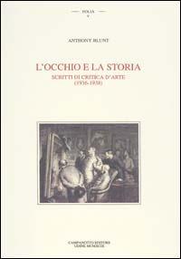 L' occhio e la storia. Scritti di critica d'arte (1936-1938) - Anthony Blunt - copertina