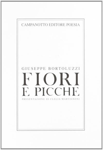 Fiore e picche - Giuseppe Bortoluzzi - copertina