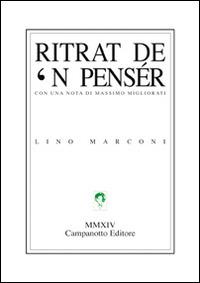 Ritrat de 'n pensér - Lino Marconi - copertina