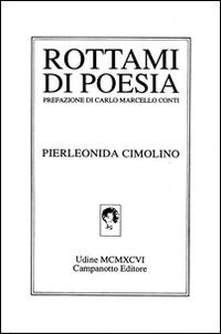 Rottami di poesia - Pierleonida Cimolino - copertina