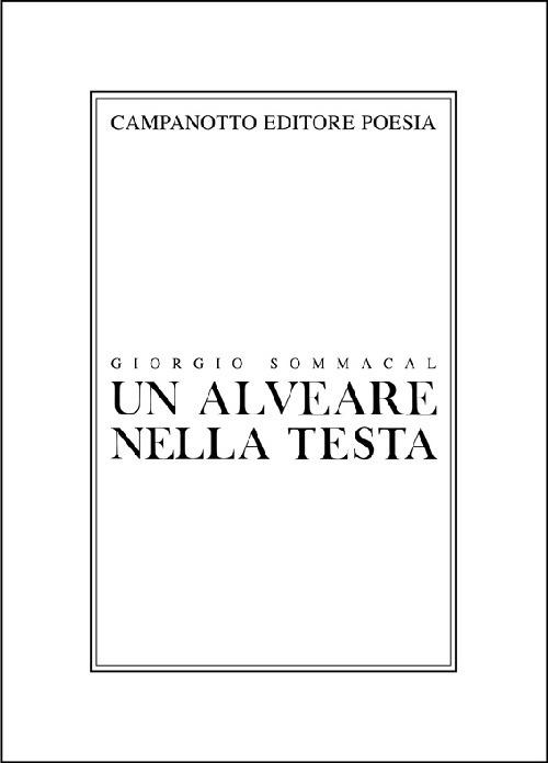 Un alveare nella testa - Giorgio Sommacal - copertina