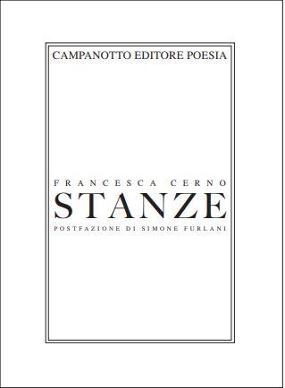 Stanze - Francesca Cerno - copertina