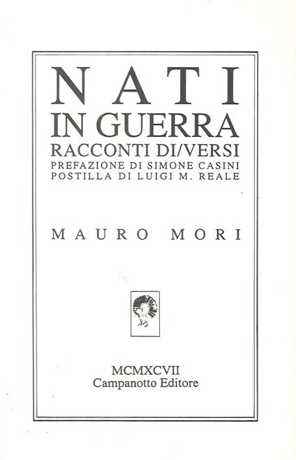 Nati in guerra - Mauro Mori - copertina