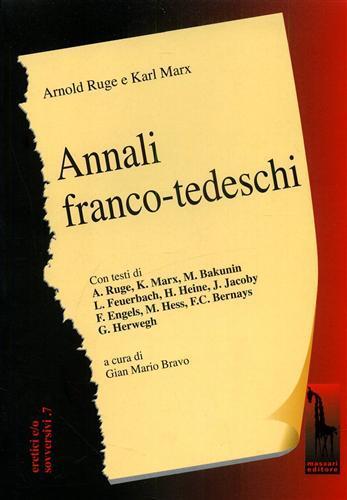 Annali franco-tedeschi (1-2) - Arnold Ruge,Karl Marx - 3