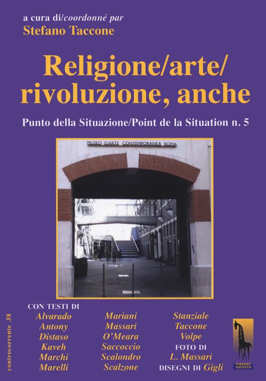 Religione/arte/rivoluzione, anche. Punto della situazione/Point de la situation n. 5 - copertina