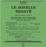 Le sorelle Brontë. Opera comica in quattro atti