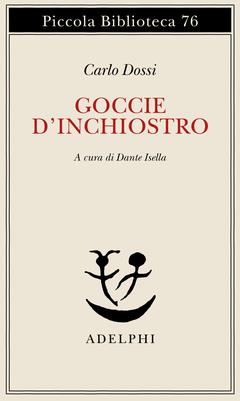 Goccie d'inchiostro - Carlo Dossi - copertina