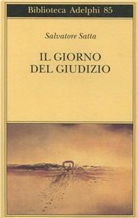 Il giorno del giudizio - Salvatore Satta - copertina