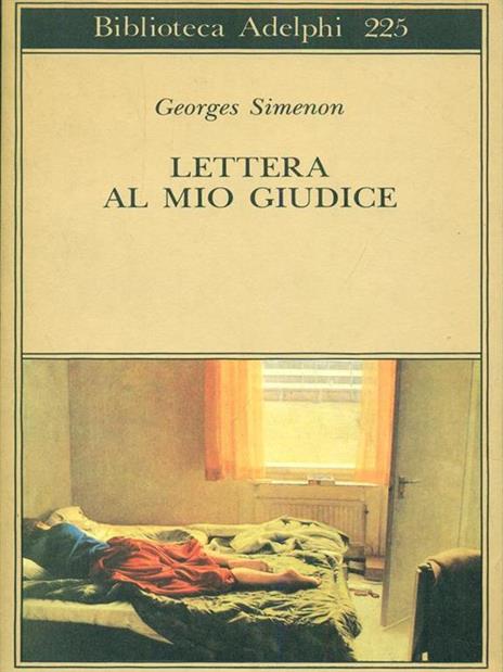 Lettera al mio giudice - Georges Simenon - 2