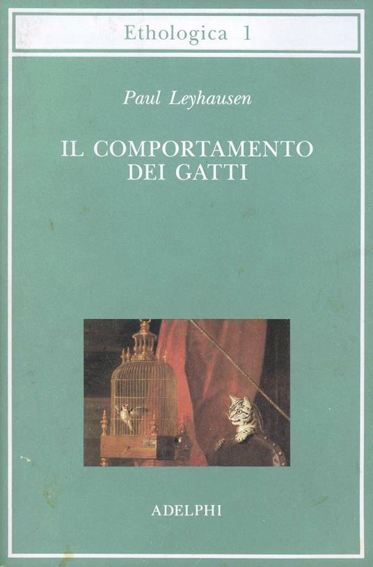 Il comportamento dei gatti - Paul Leyhausen - copertina