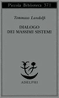 Dialogo dei massimi sistemi - Tommaso Landolfi - copertina