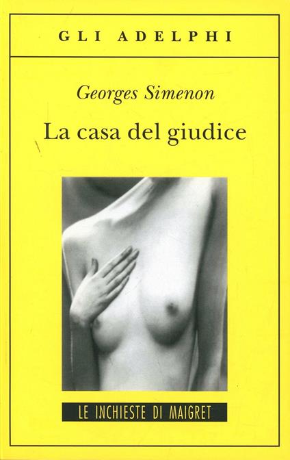 La casa del giudice - Georges Simenon - copertina