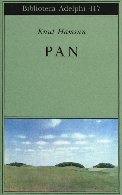 Pan - Knut Hamsun - copertina