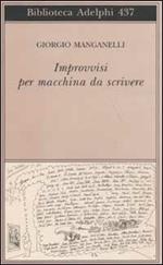 Improvvisi per macchina da scrivere