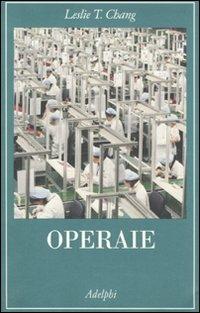 Operaie - Leslie T. Chang - copertina