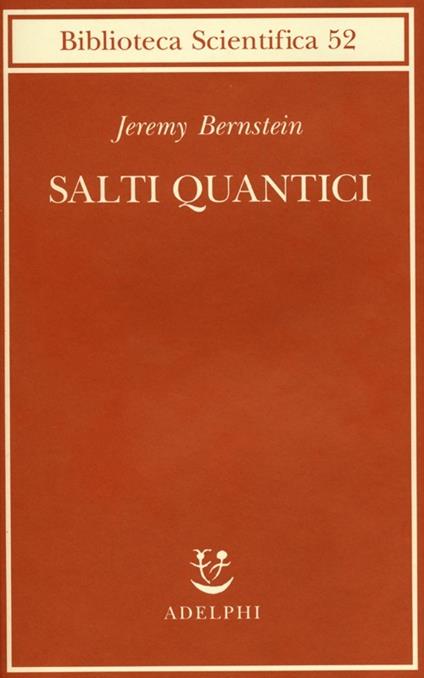 Salti quantici - Jeremy Bernstein - copertina