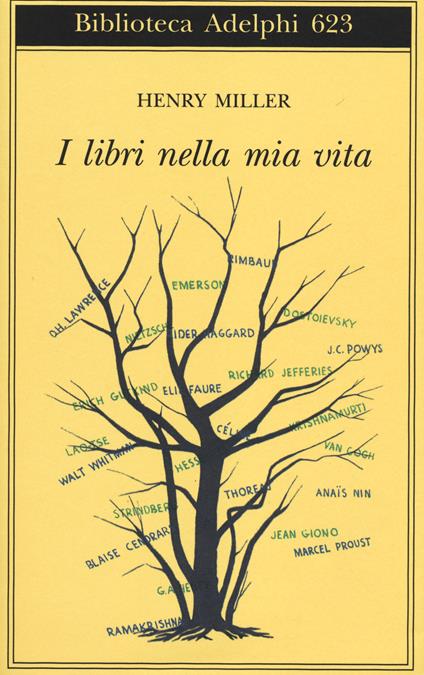 I libri nella mia vita - Henry Miller - copertina