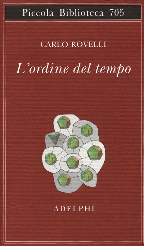 L' ordine del tempo - Carlo Rovelli - copertina