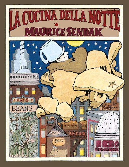 La cucina della notte - Maurice Sendak - copertina