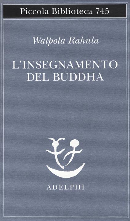 L' insegnamento del Buddha - Rahula Walpola - copertina