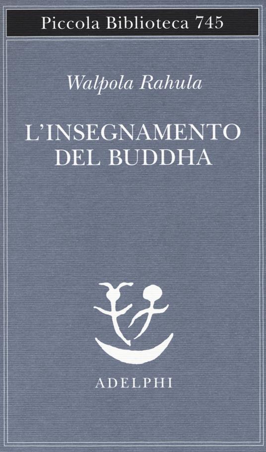 L' insegnamento del Buddha - Rahula Walpola - copertina