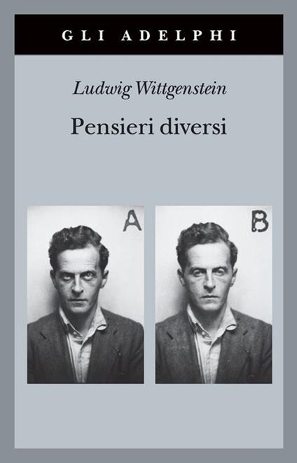 Pensieri diversi - Ludwig Wittgenstein - copertina