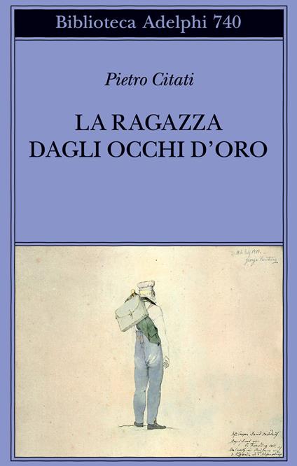 La ragazza con gli occhi d'oro - Pietro Citati - copertina