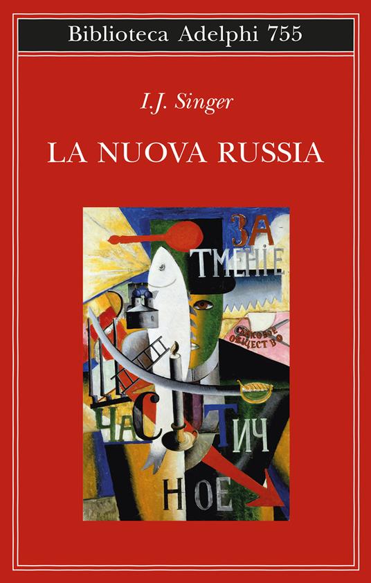 La nuova Russia - Israel Joshua Singer - copertina
