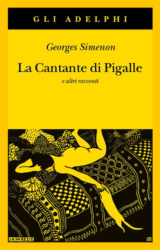 La cantante di Pigalle e altri racconti - Georges Simenon - copertina