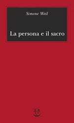 La persona e il sacro