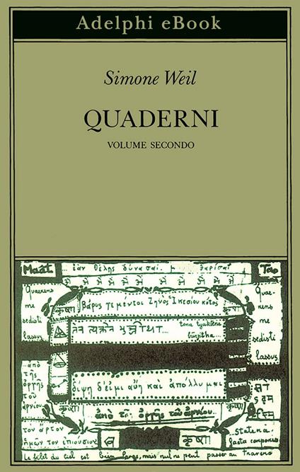Quaderni. Vol. 2 - Simone Weil,G. Gaeta - ebook