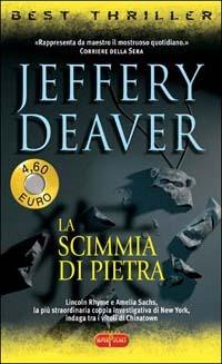 La scimmia di pietra - Jeffery Deaver - copertina