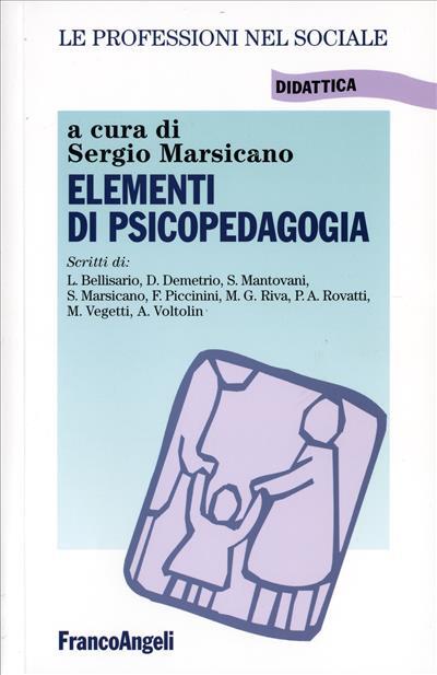 Elementi di psicopedagogia - copertina