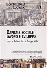 Capitale sociale, lavoro e sviluppo