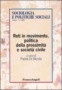 Reti in movimento, politica della prossimità e società civile - copertina