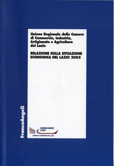 Relazione sulla situazione economica del Lazio 2005 - copertina