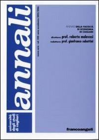 Annali della Facoltà di economia di Cagliari. Vol. 22: Anno accademico 2005-2006. - copertina