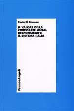Il valore della corporate social responsability: il sistema Italia