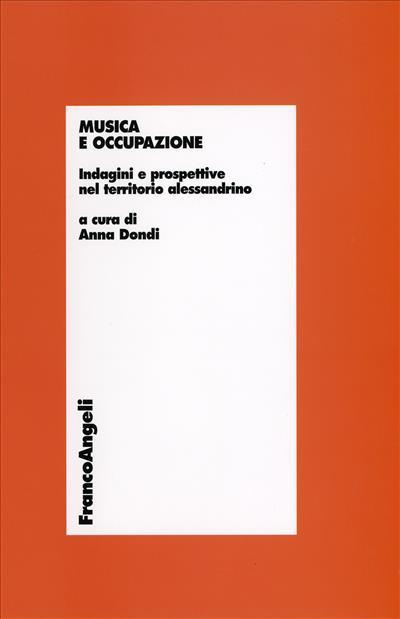 Musica e occupazione. Indagini e prospettive nel territorio alessandrino - copertina