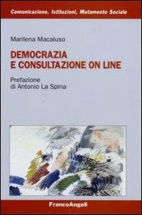 Democrazia e consultazione on line - Marilena Macaluso - copertina