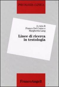 Linee di ricerca in testologia - copertina